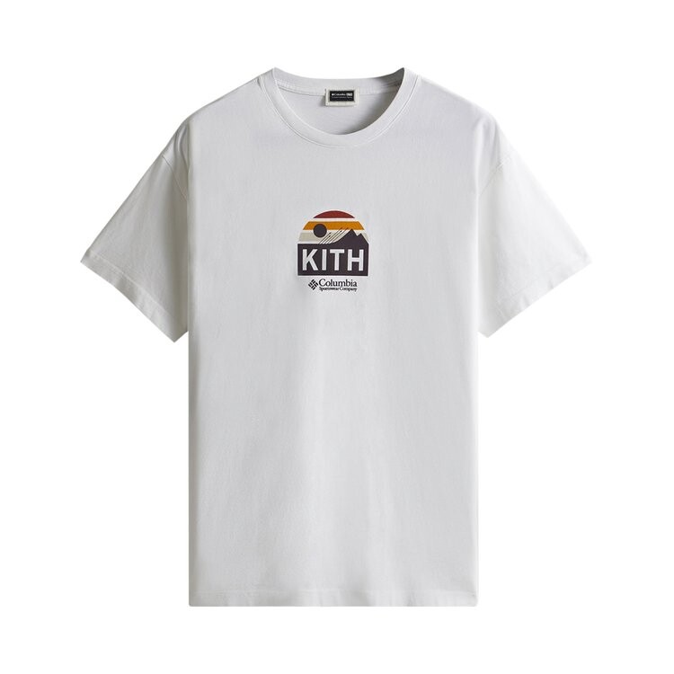 

Футболка Kith For Columbia EEA Sun Tee 'White', белый