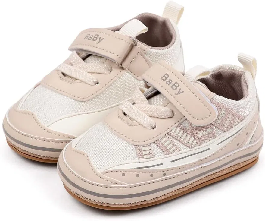 Детские кроссовки для мальчиков с нескользящей подошвой Purepips, Beige