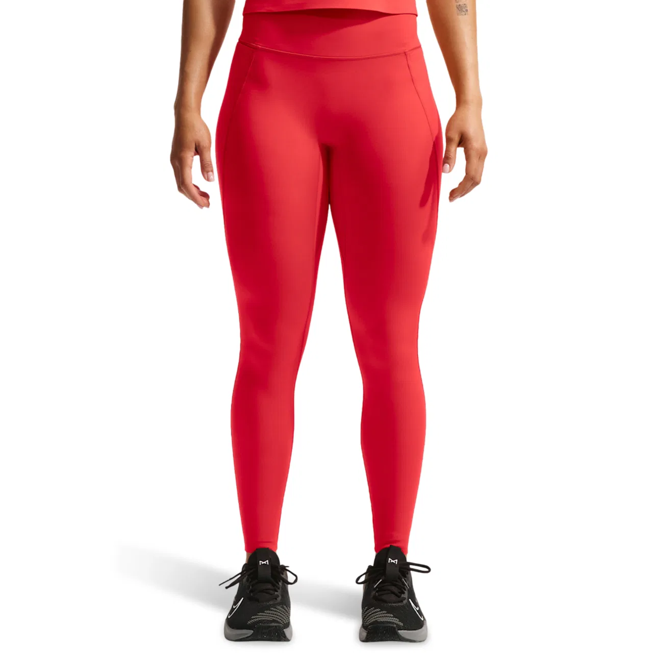 Женские леггинсы с принтом Nike Dri-FIT Universal HR Pocket Tight, University Red University Red Lt Crimson