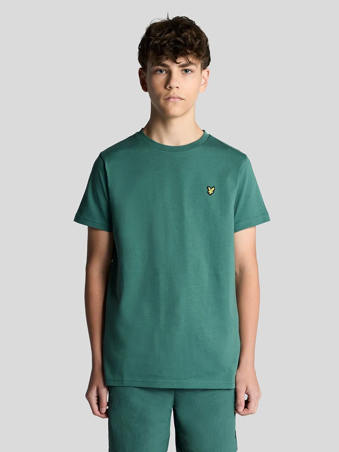 Футболка хлопковая Lyle & Scott, зеленый