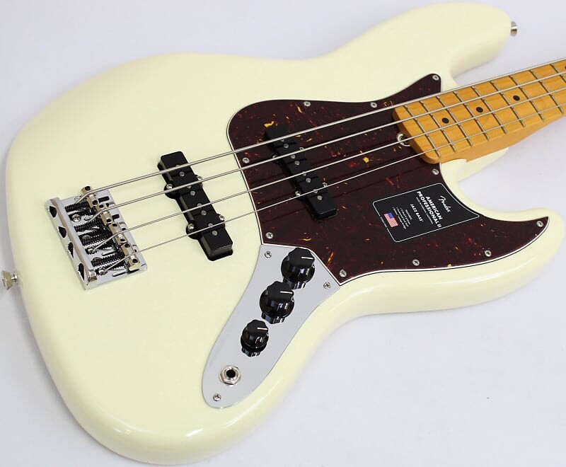 

Fender American Professional II Jazz Bass, олимпийский белый