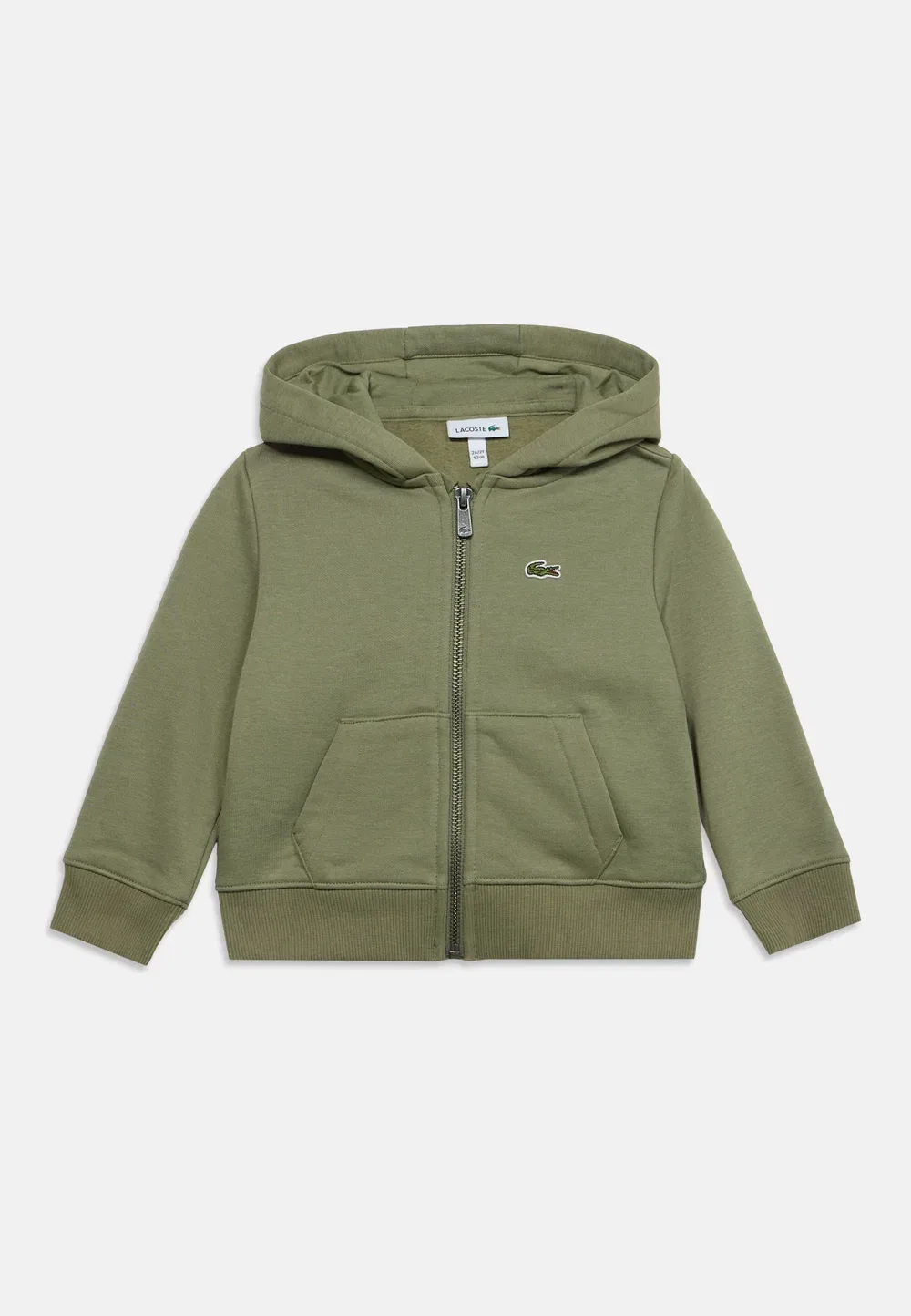 Толстовка на молнии Core унисекс - свитшот на молнии Lacoste, Kaki