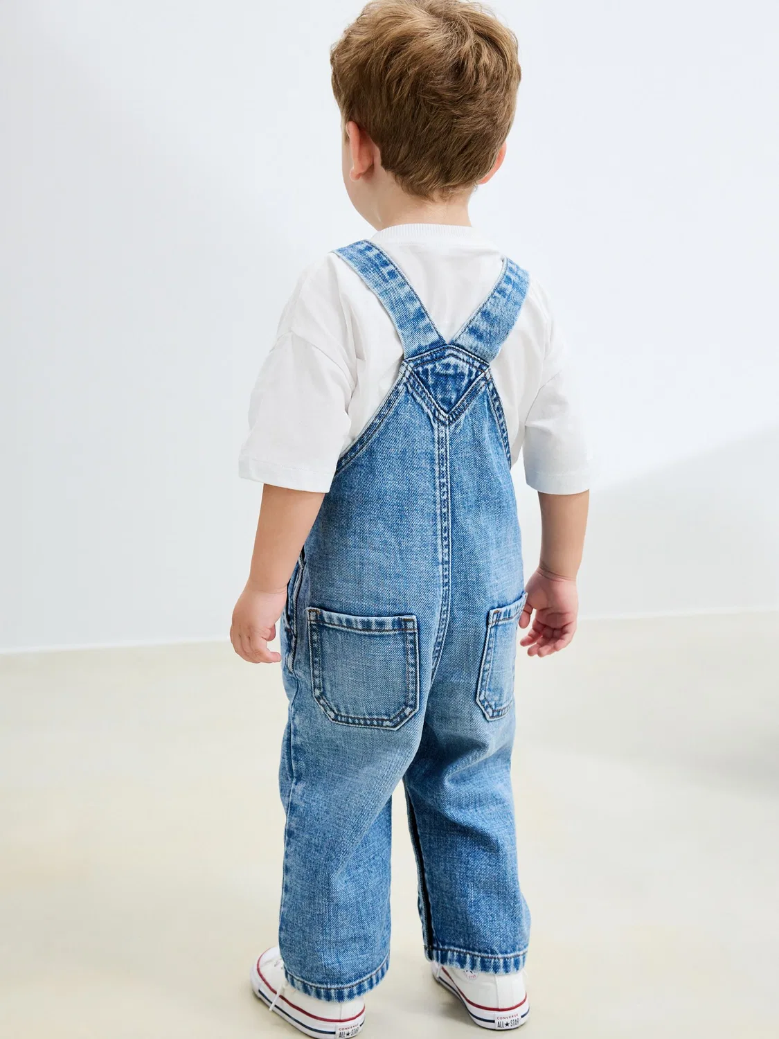 Комбинезон Mid Blue Dungarees Next, голубой — фото 3