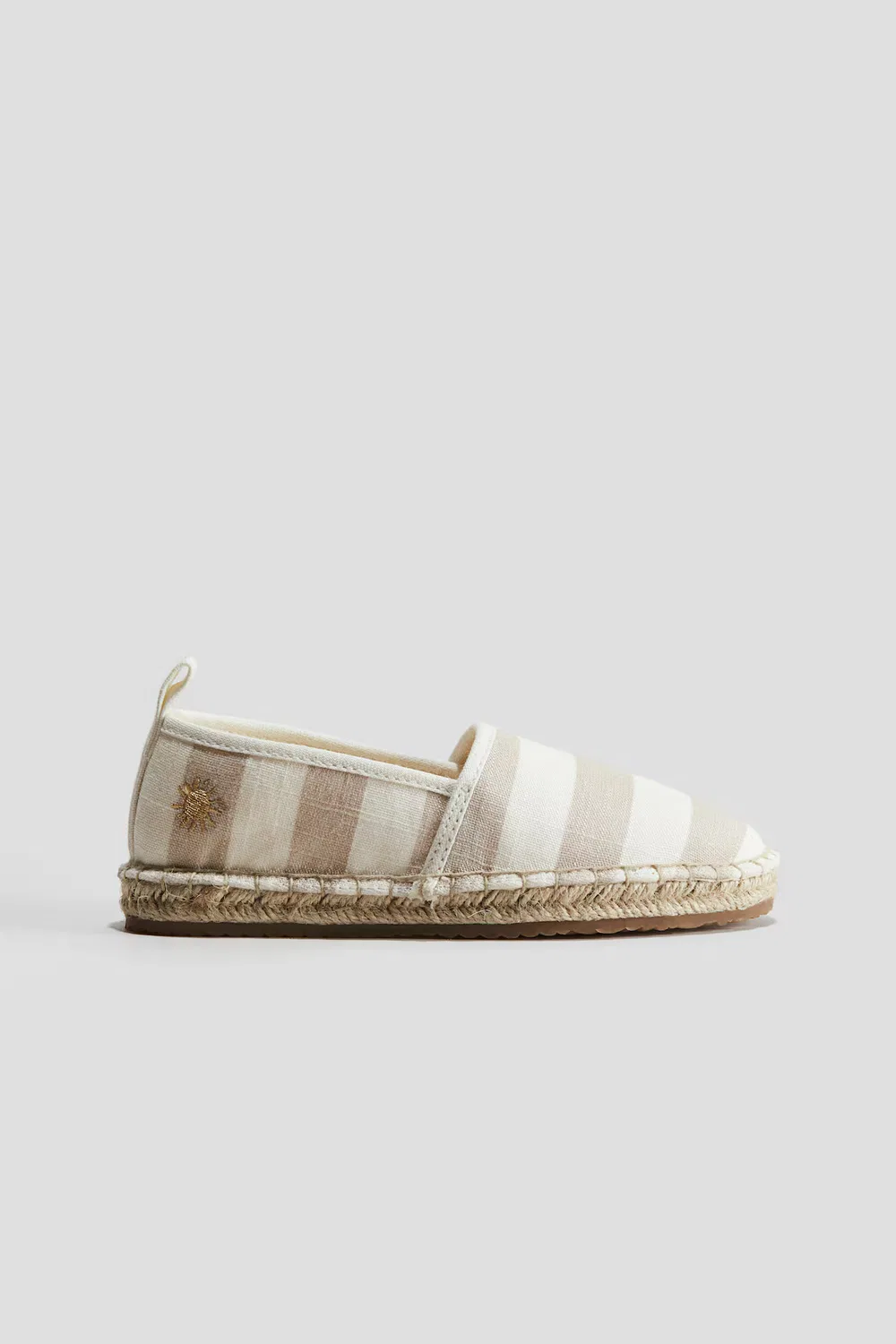 Эспадрильи H&M, Weiß/Beige