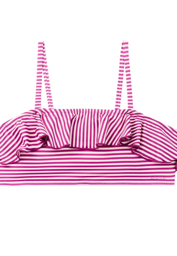 Купальник бикини полосатый Stripes set - bikini Protest, Punch Pink, розовый — фото 3