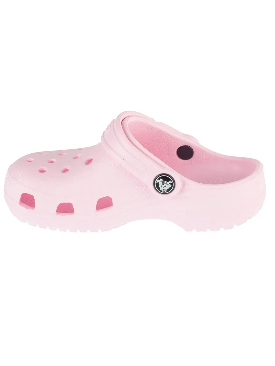 Сандалии Crocs 'Crocs Classic Clog Kids' розового цвета — фото 2