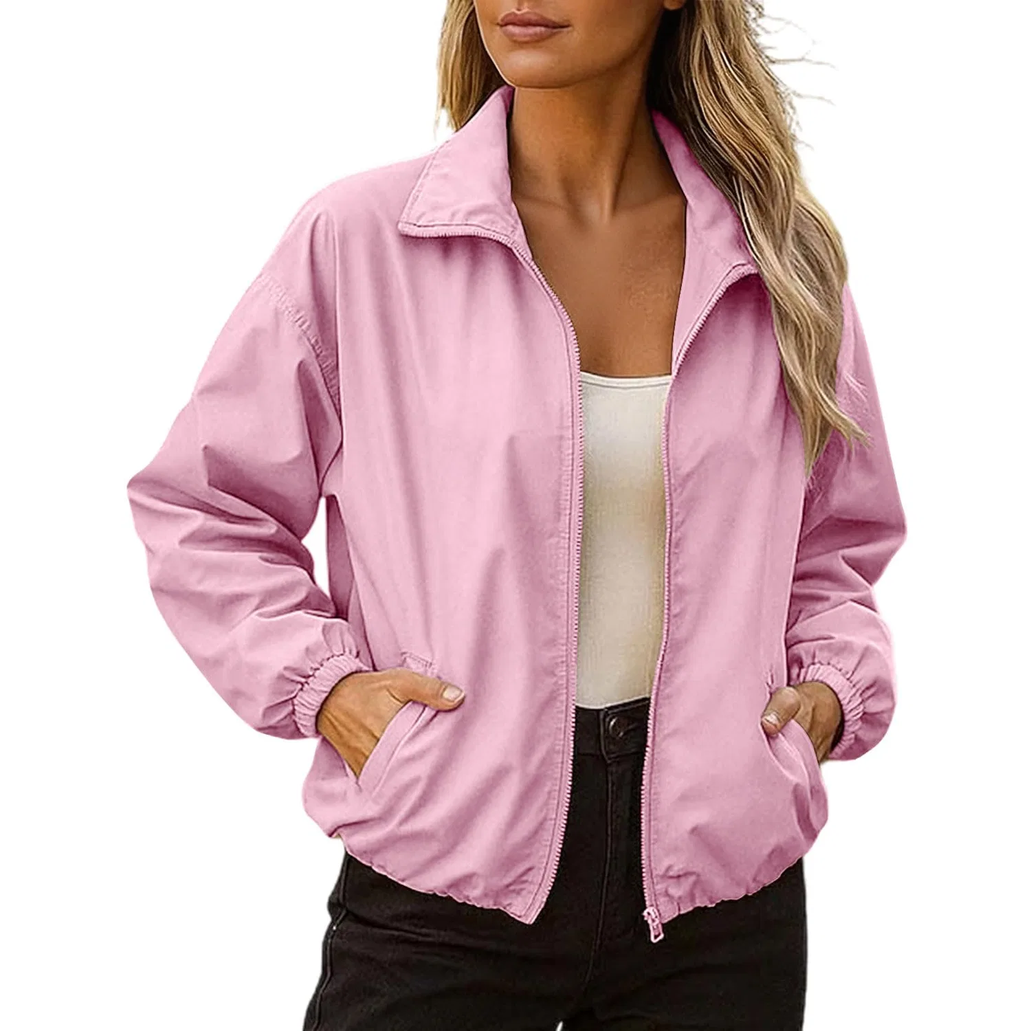 Женский дождевик с капюшоном и длинным рукавом, Rosa 01