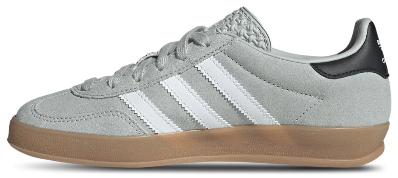 Кроссовки для мальчиков Gazelle Indoor Adidas, цвет White/Wonder Silver — фото 2