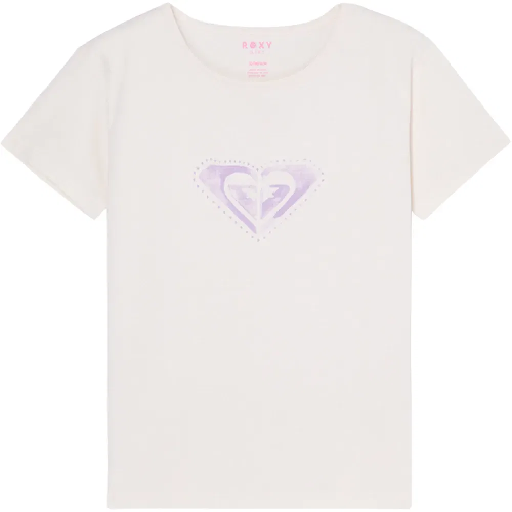Детская футболка с коротким рукавом Roxy Lilyregular Nig, White