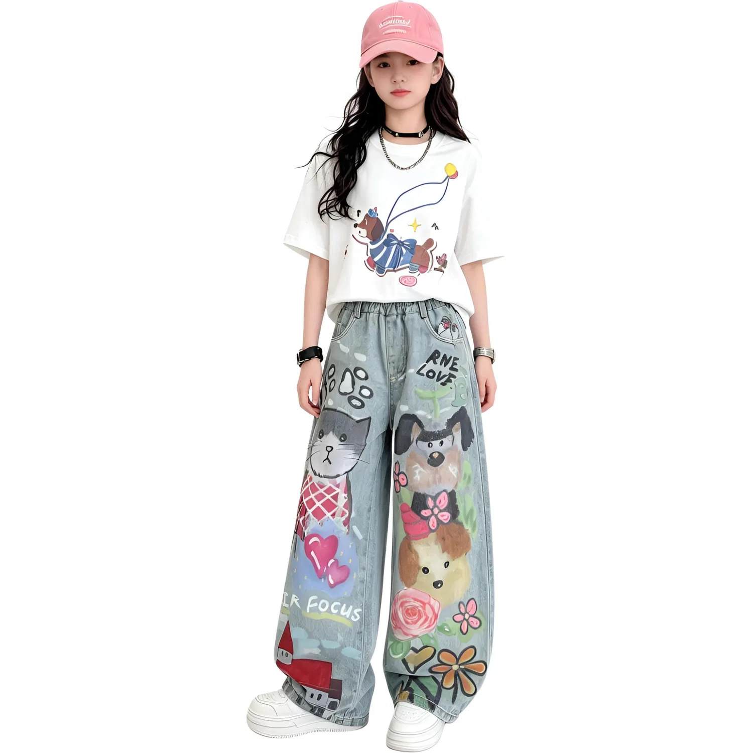 Детские джинсы скинни без стрейча Image Color Scimitar Pants TNTX