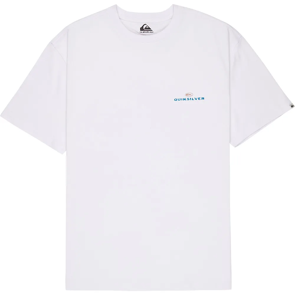 

Футболка с коротким рукавом Quiksilver Upside Down, белый