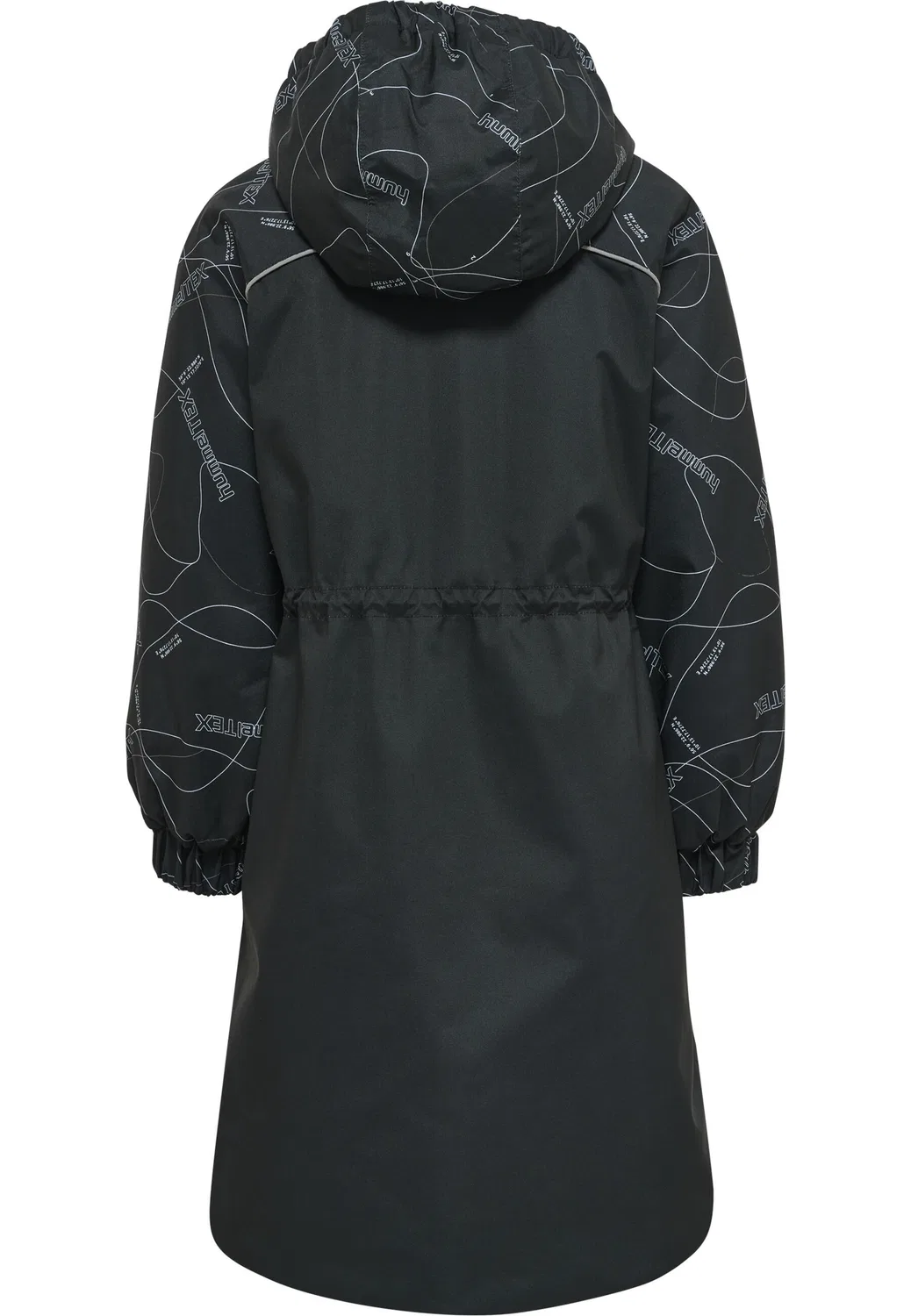 Детская куртка на молнии с принтом Hmlconquer Lifestyle Hummel, Schwarz — фото 3