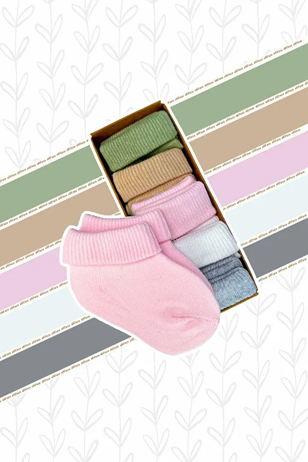Детские носки хлопковые Organzili Akface, Nude Color