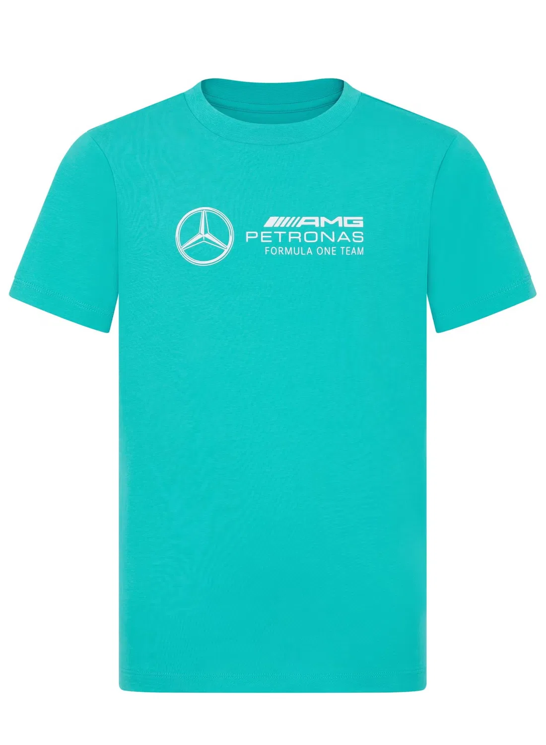 Amg Petronas Formula 1 Team Футболка с крупным логотипом Mercedes-Amg Formula 1 Team, бирюзовый — фото 2