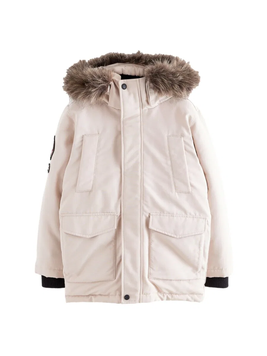 Куртка Superdry & Co Between-Season 'Everest' кремового цвета