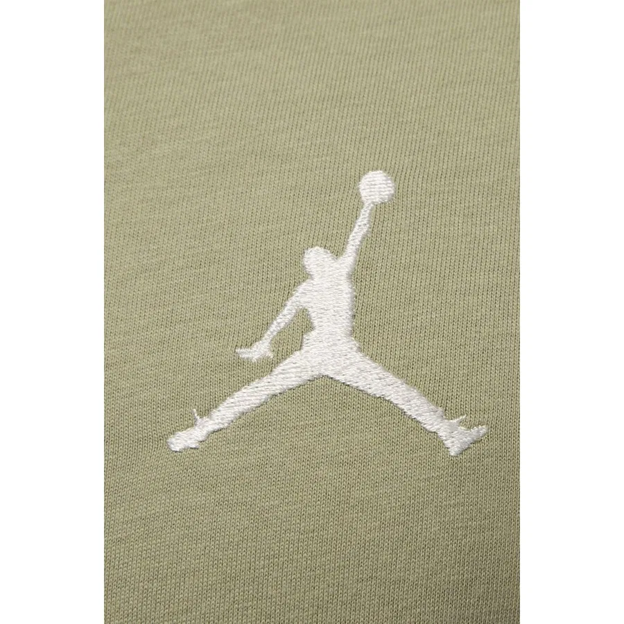 Футболка с принтом Air Jordan Jumpman SS Crew Nike, Зеленый — фото 4