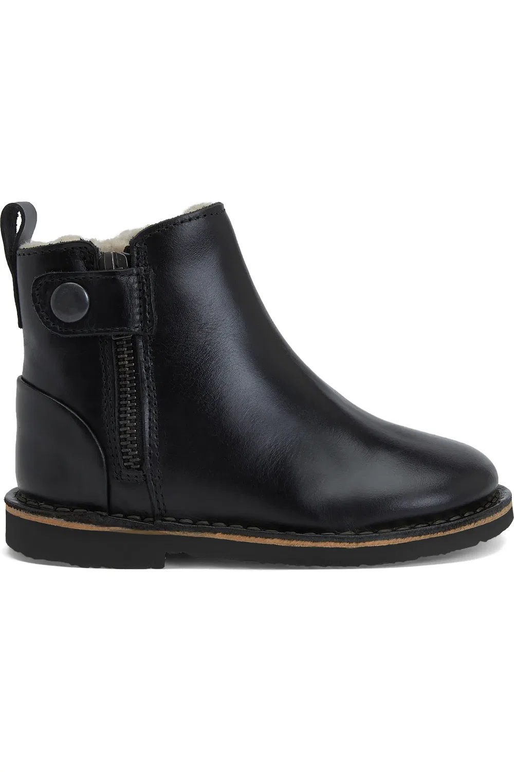 Ботинки детские утепленные шерстью Winston Young Soles, черный — фото 3