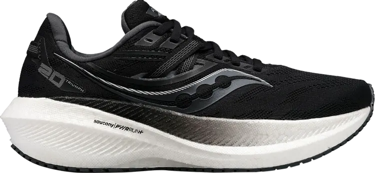 

Кроссовки Saucony Triumph 20 Black White, черный