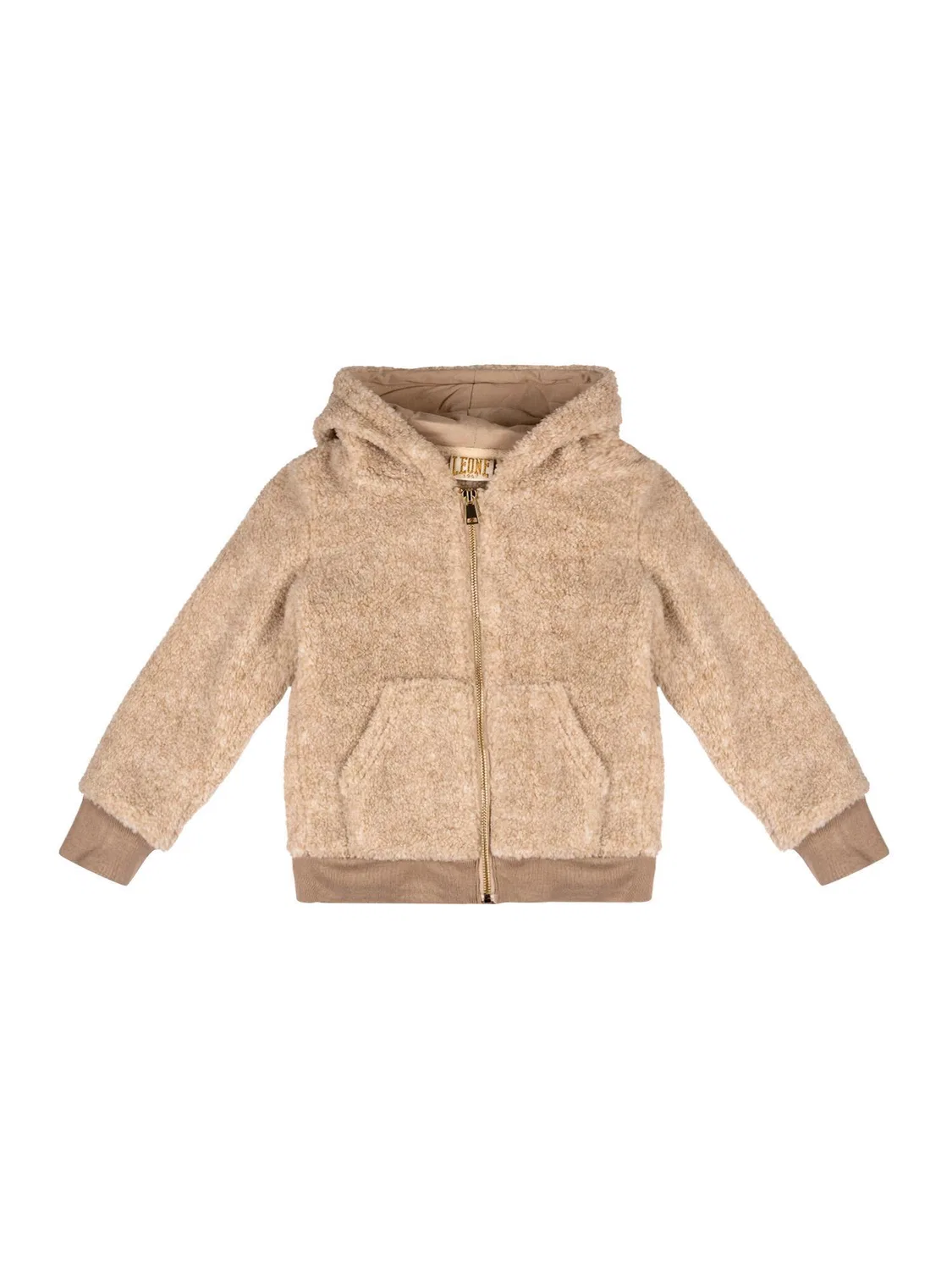 Детская зимняя куртка из шерпы Entspannte Leone 1947 Apparel, Beige