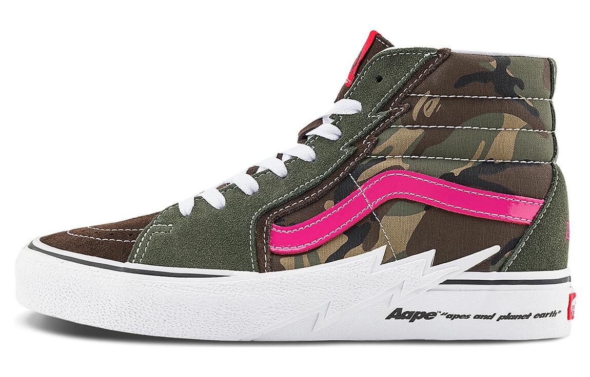 

Обувь для скейтбординга Vans SK8 HI унисекс, Army Green
