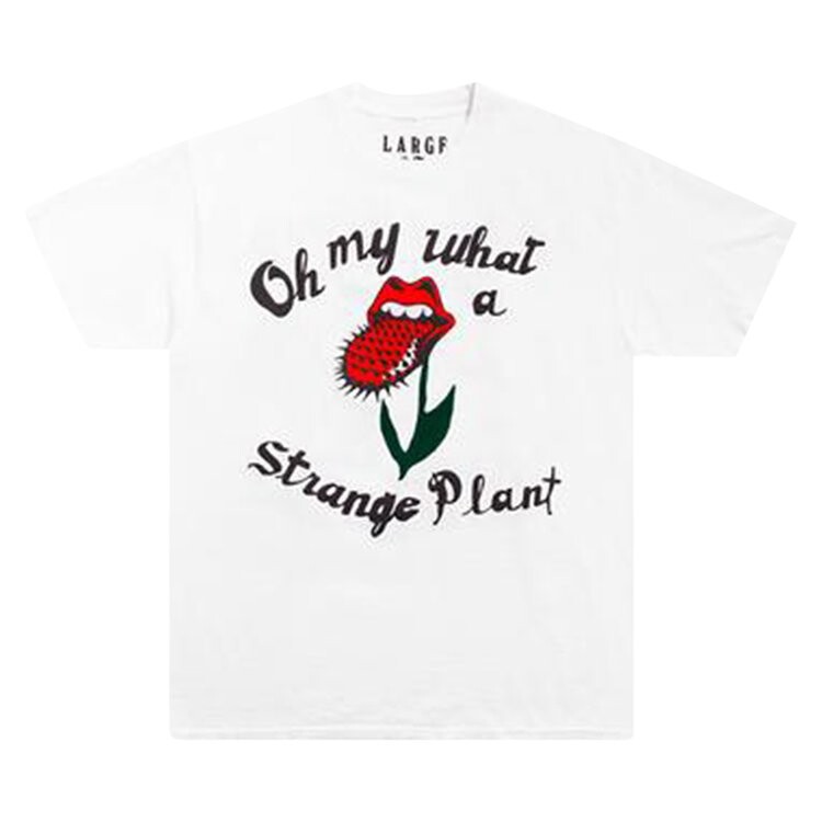 

Футболка Cactus Plant Flea Market x Rolling Stones Strange Plant Tee 'White', белый