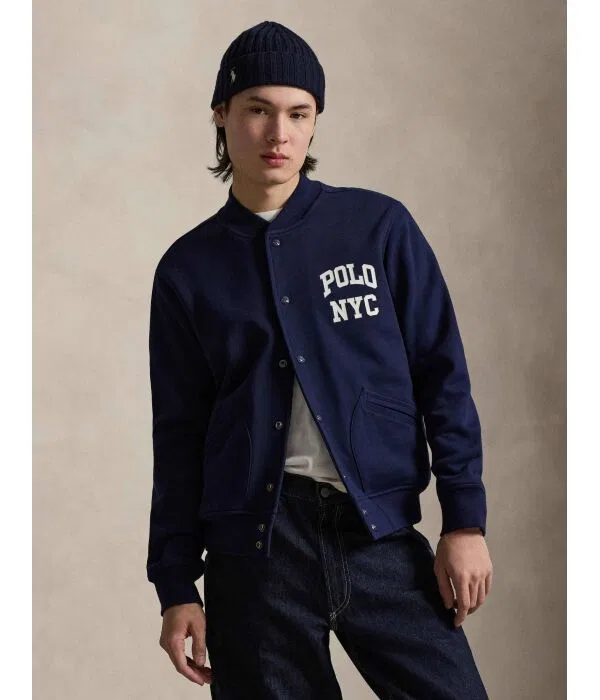 Мужская куртка-бомбер Regular Fit Polo Ralph Lauren, Blu Marino