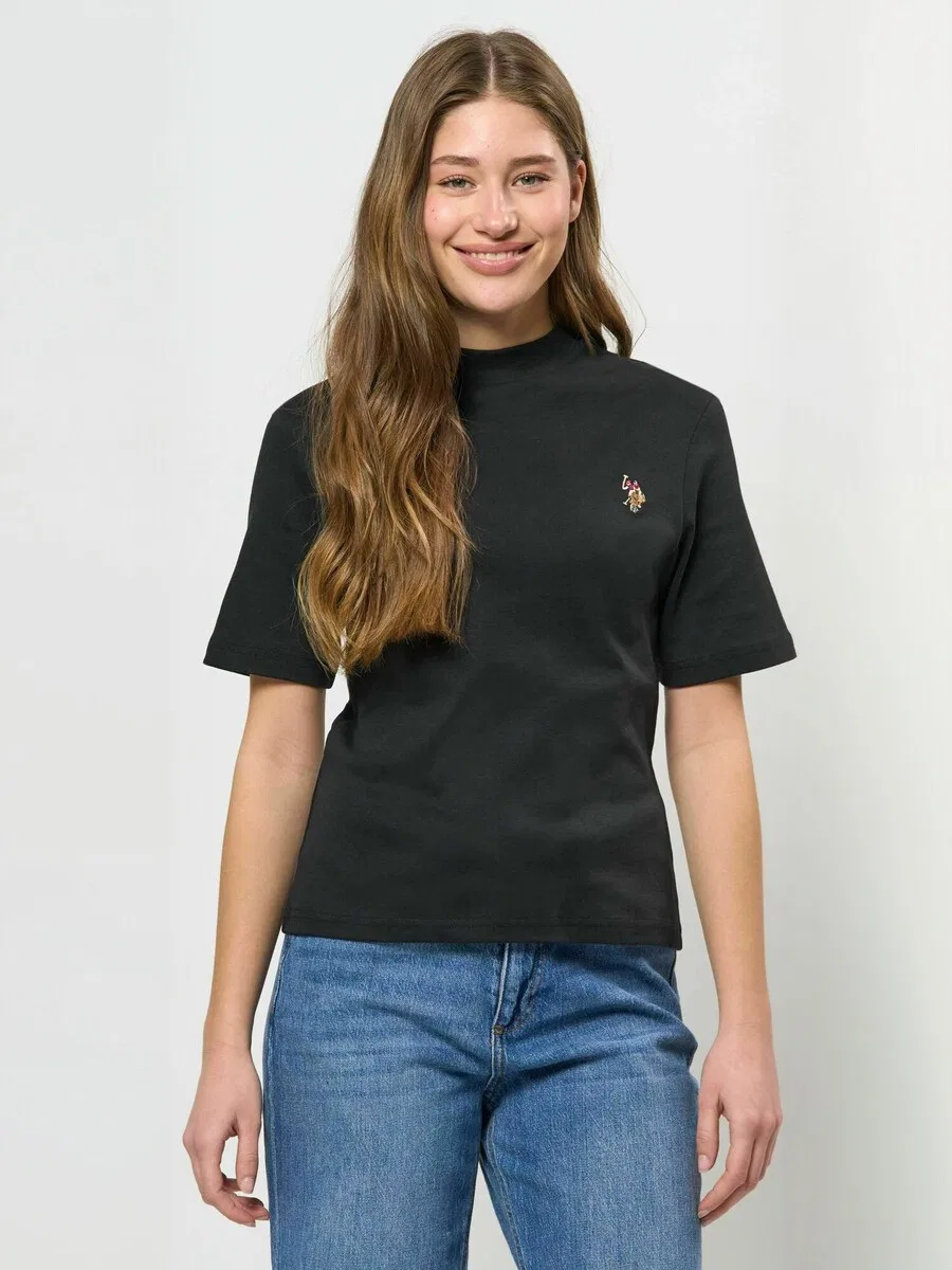 Топ 'UWLene' черного цвета U.S. POLO ASSN. — фото 2