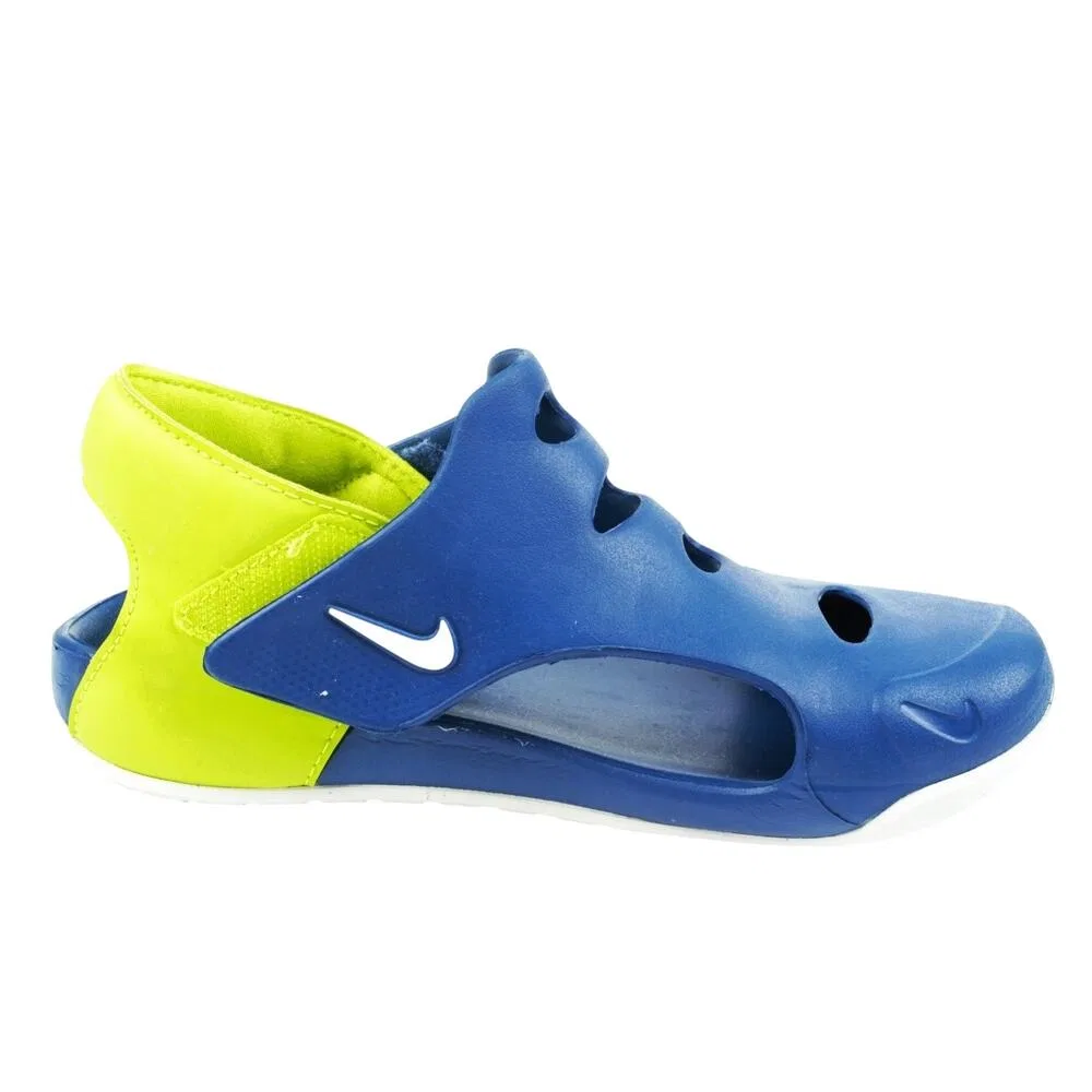 Детские сандалии с липучкой Sunray Protect 3 Nike, Blau Grun — фото 4