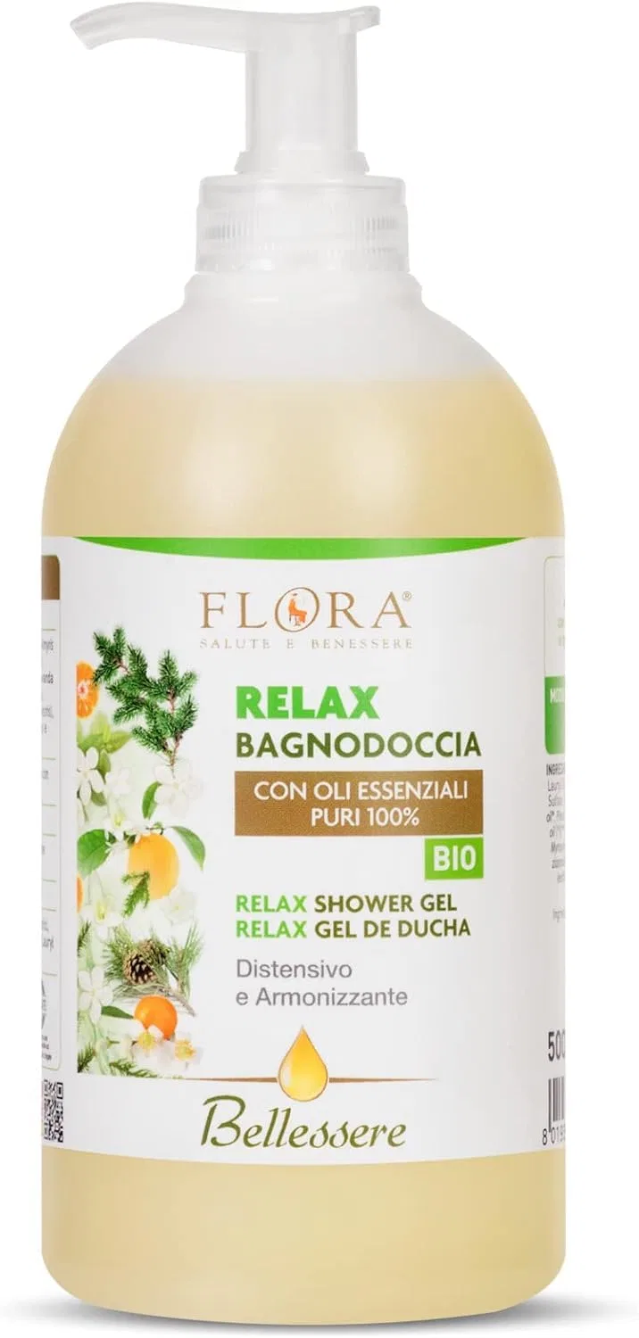 Гель для душа Relax, Flora, 500 мл