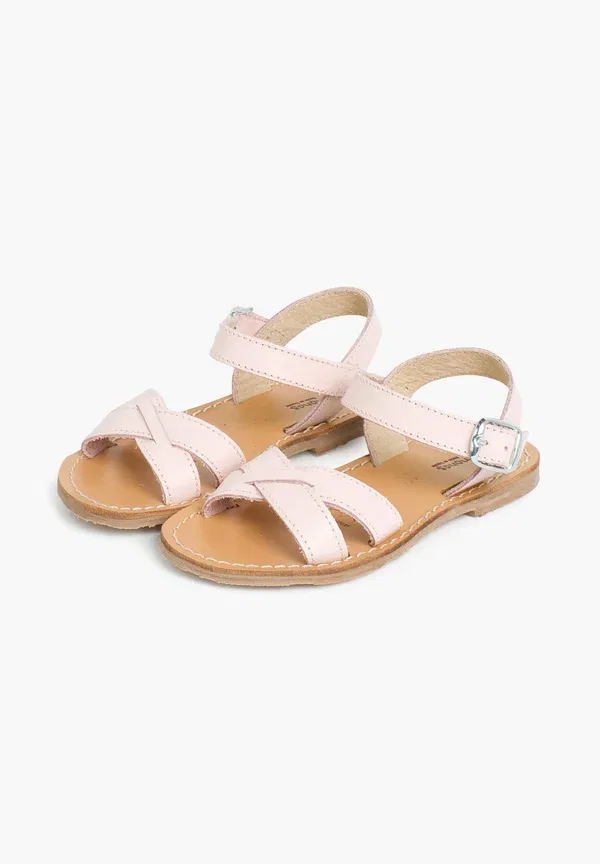 Ботинки кожаные Baby shoes Pisamonas rosa, розовый — фото 2