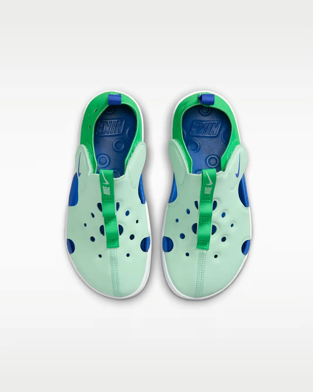 Детские сандалии Nike Sunray Protect 4, Arctic Green/Green Spark/White/Racer Blue — фото 4