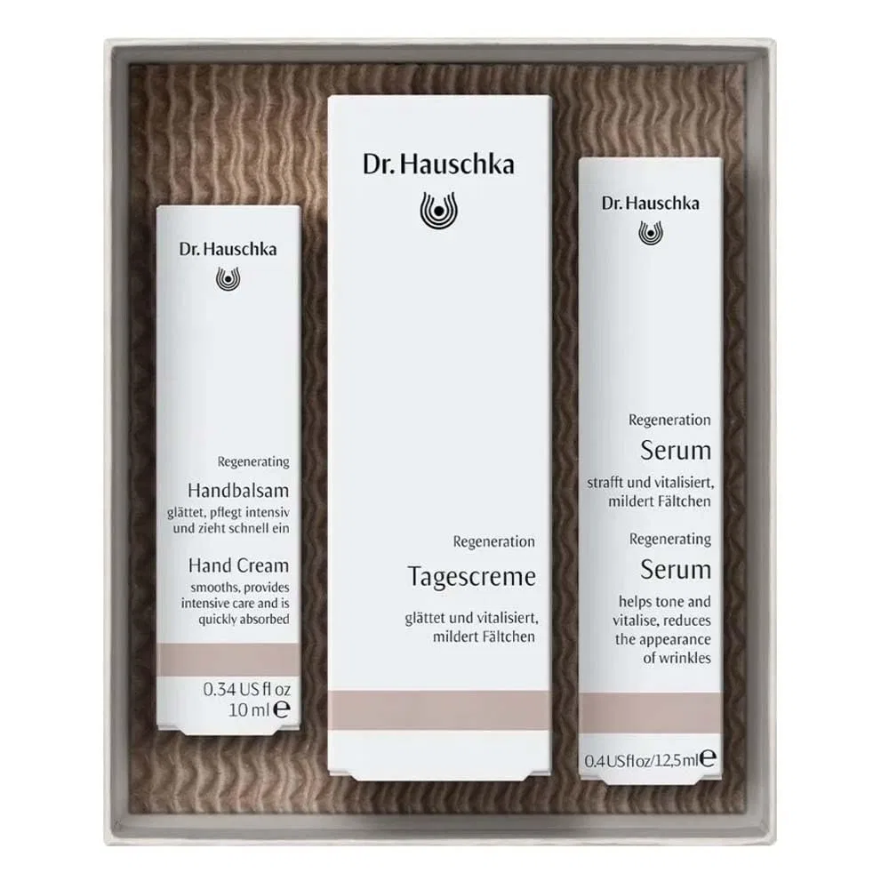 Набор для ухода за зрелой кожей Dr. Hauschka Warm Glow, 40 мл + 12.5 мл + 10 мл — фото 2