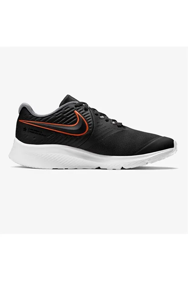 Детские кроссовки для девочек с текстурным верхом Star runner 2 (gs) Nike, 008 — фото 4