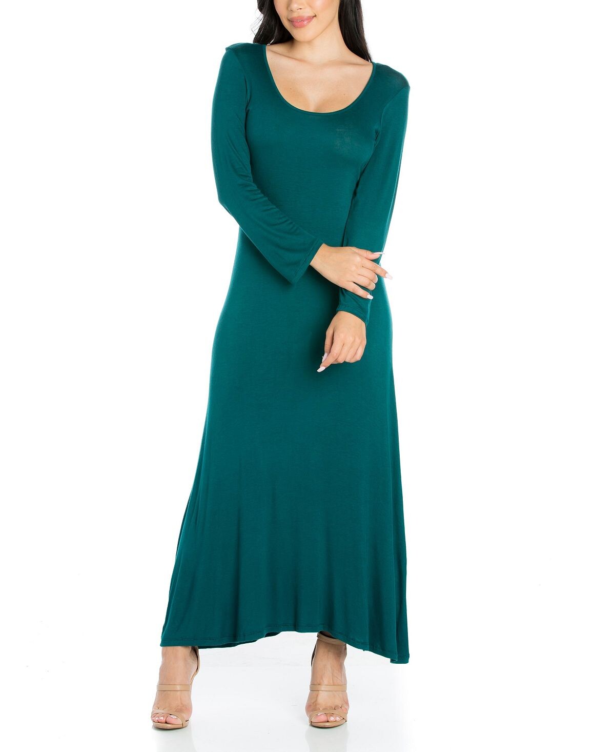 

Женская футболка макси с длинным рукавом 24seven Comfort Apparel