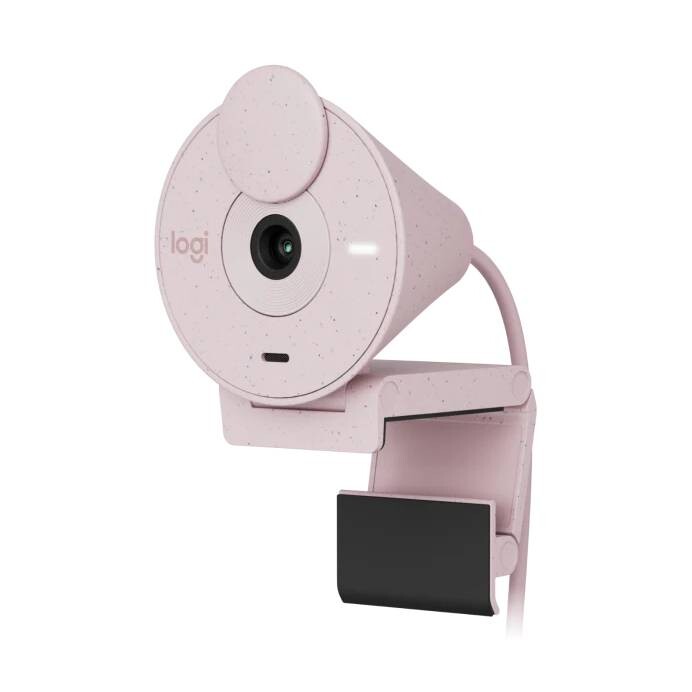 

Веб-камера Logitech Brio 300 Full HD Webcam, розовый