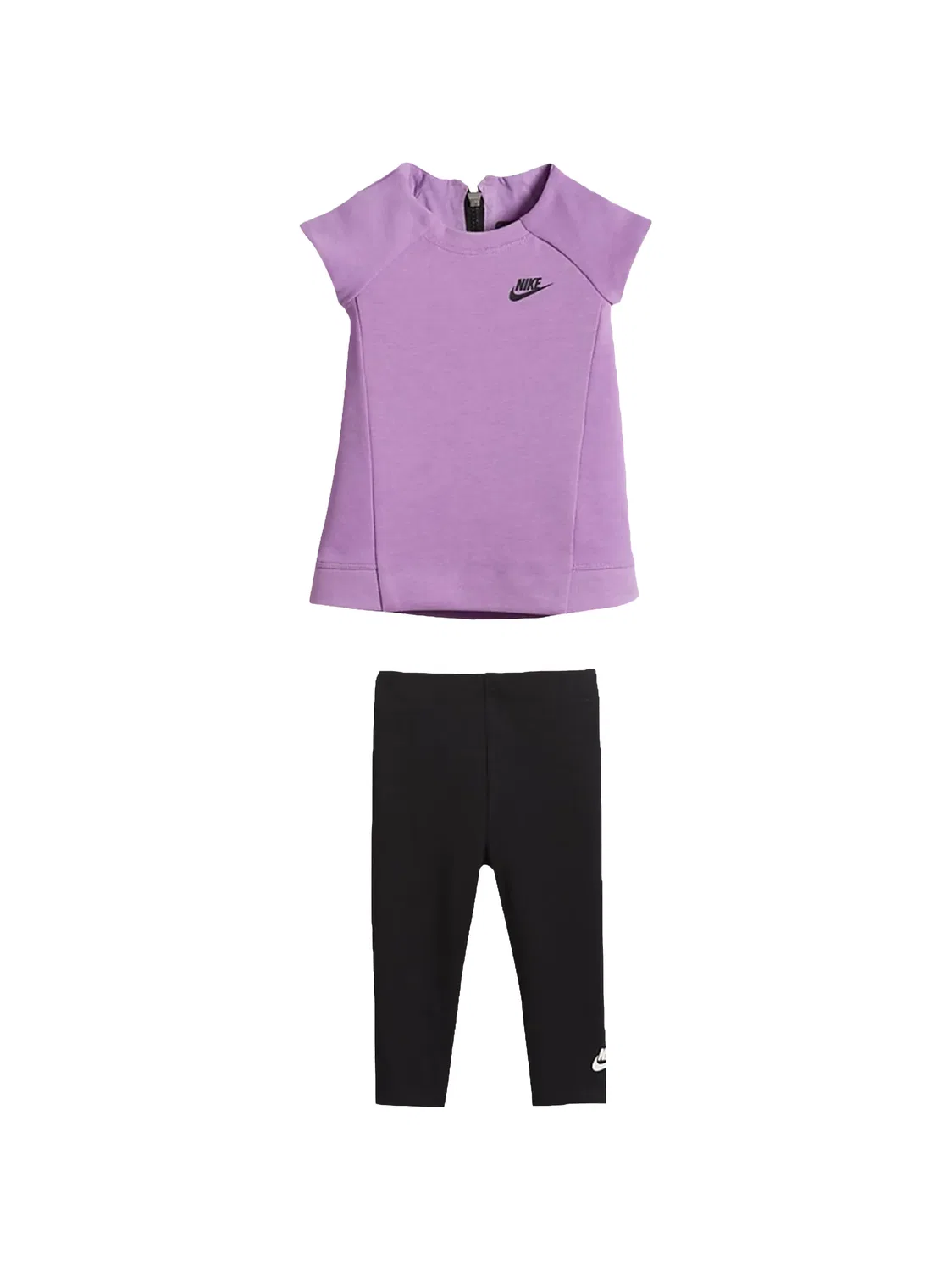 Комплект из футболки и легинсов Nike Kids, фиолетовый