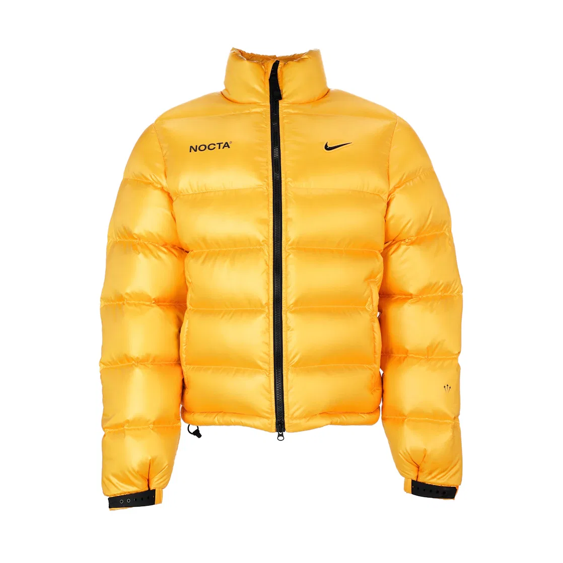 Мужская пуховая куртка с блестящей тканью NOCTA Nike, Yellow