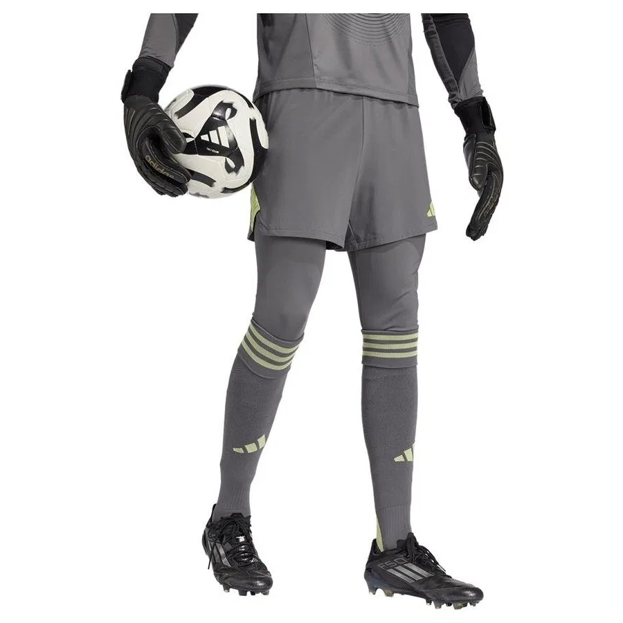 Спортивные тайтсы с принтом Tiro 25 Pro adidas, Серый — фото 4