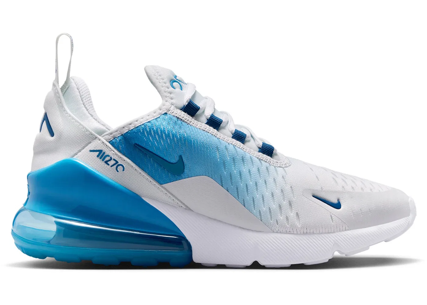 Детские кроссовки Lifestyle Nike Air Max 270, Off White/Dutch Blue/Court Blue