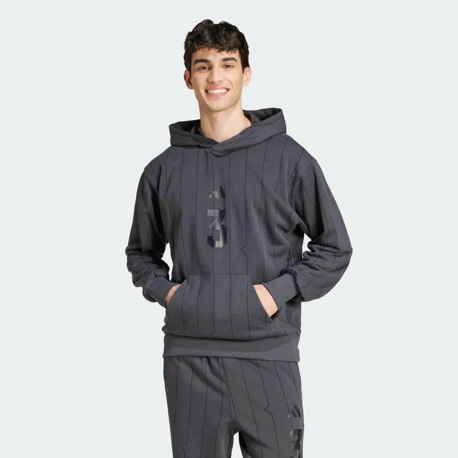 Спортивный свитшот с капюшоном Seasonal Essentials US Sport adidas, Серый