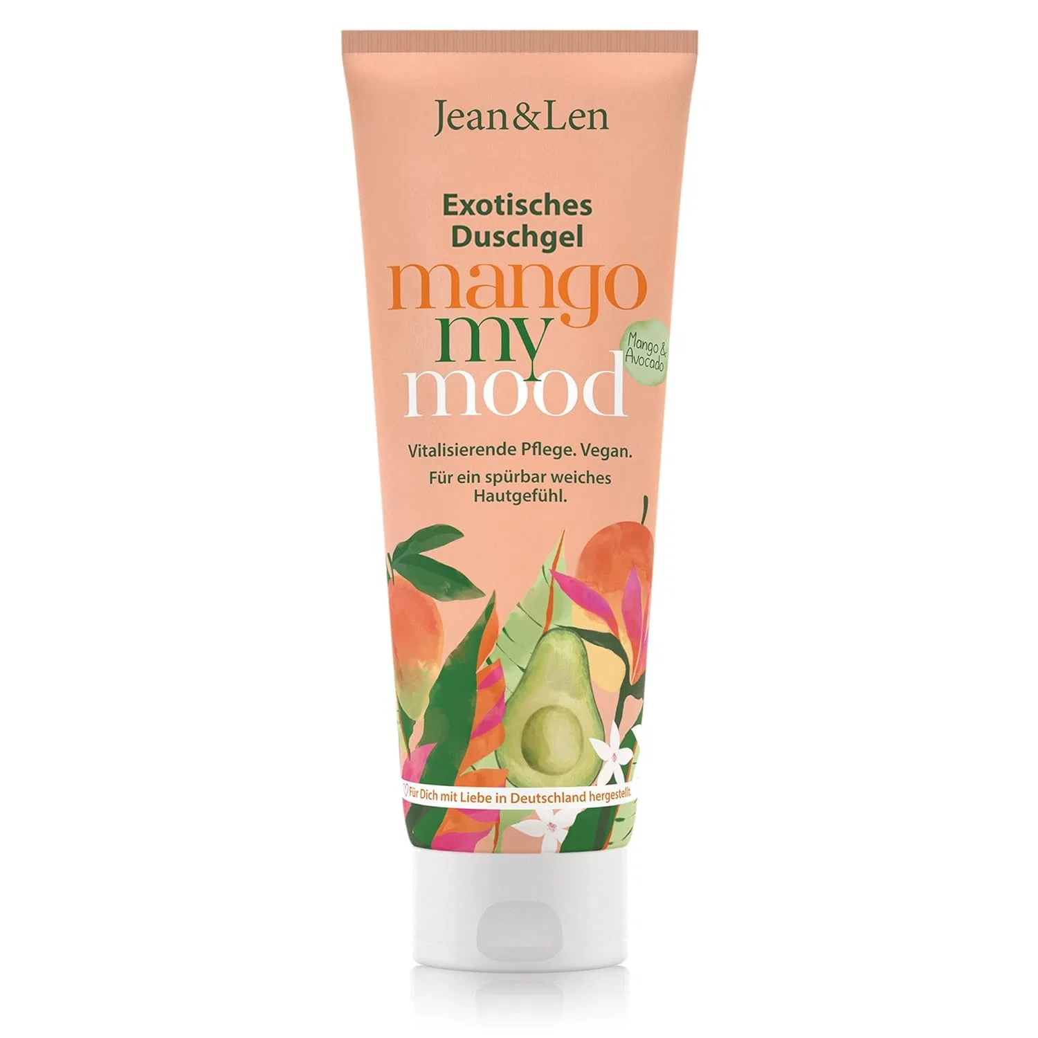 Гель для душа Shower Gel Mango & Avocado Jean & Len, 250 мл