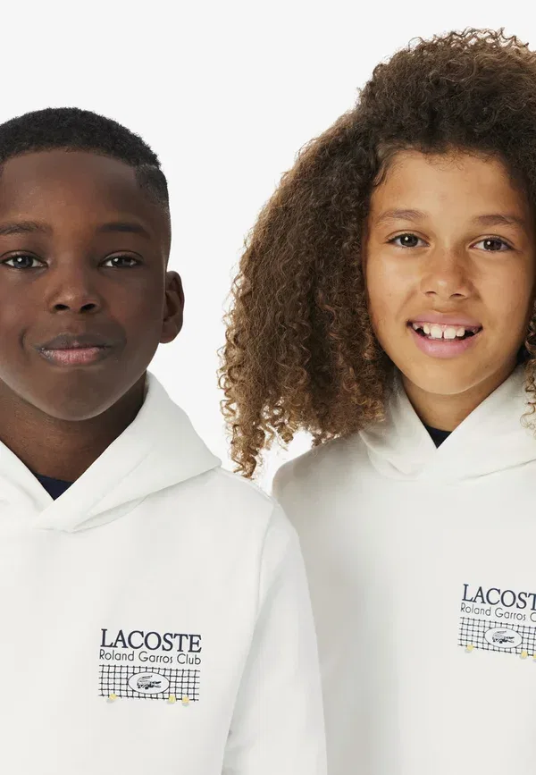 Худи унисекс Lacoste, белый — фото 3