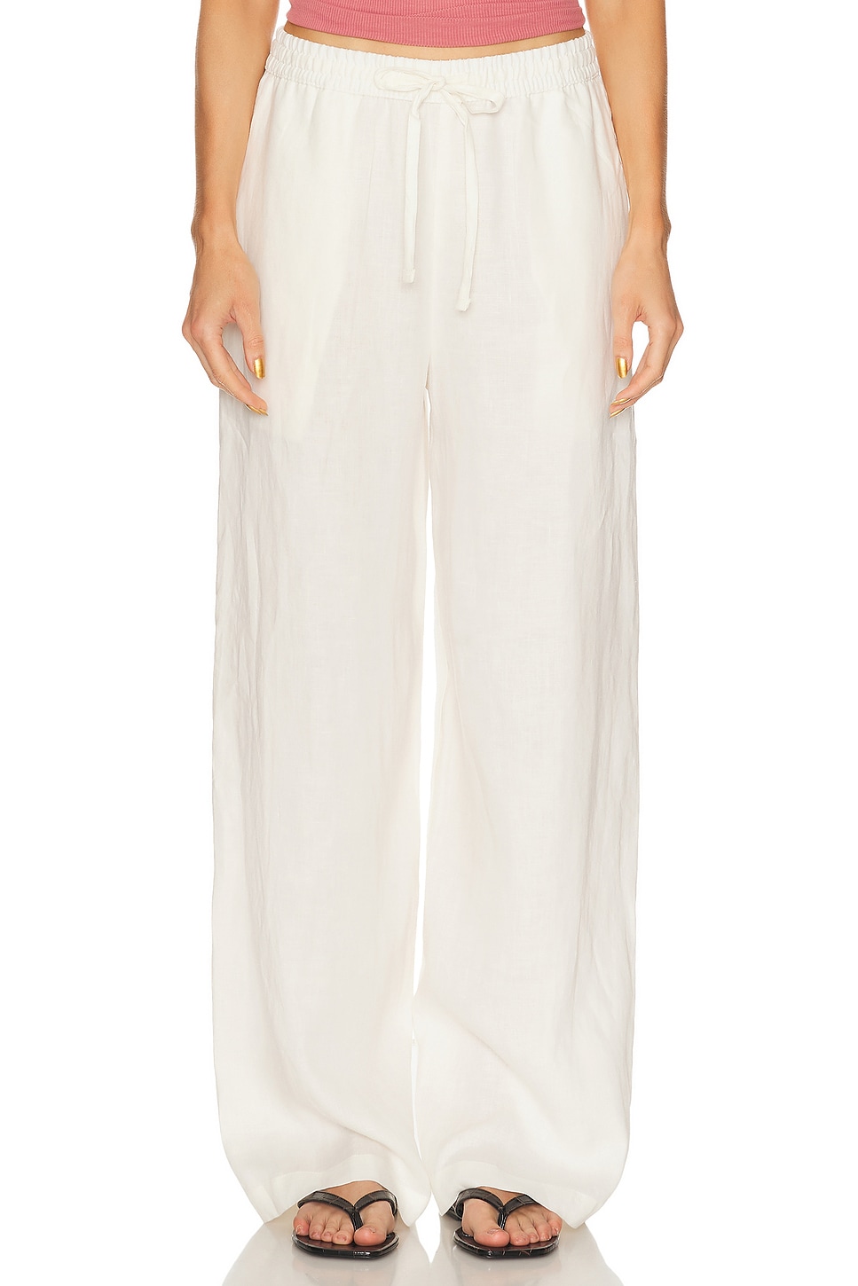 

Льняные брюки для отдыха Resort Enza Costa, Undyed