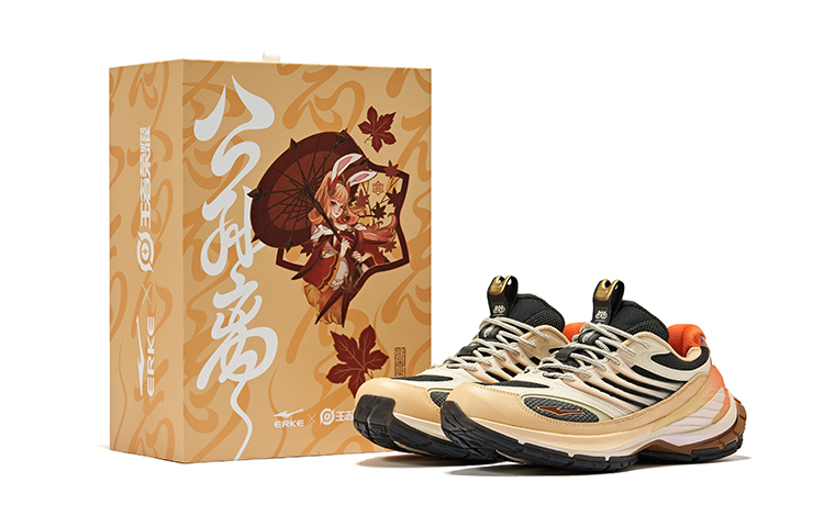 

Erke Кроссовки мужские Low Top с амортизацией Shock Absorbers кленовый лист красный, цвет Maple Leaf Red