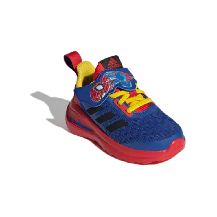 Детские кроссовки для малышей с дышащим верхом FortaRun, Adidas, Blue Red — фото 4