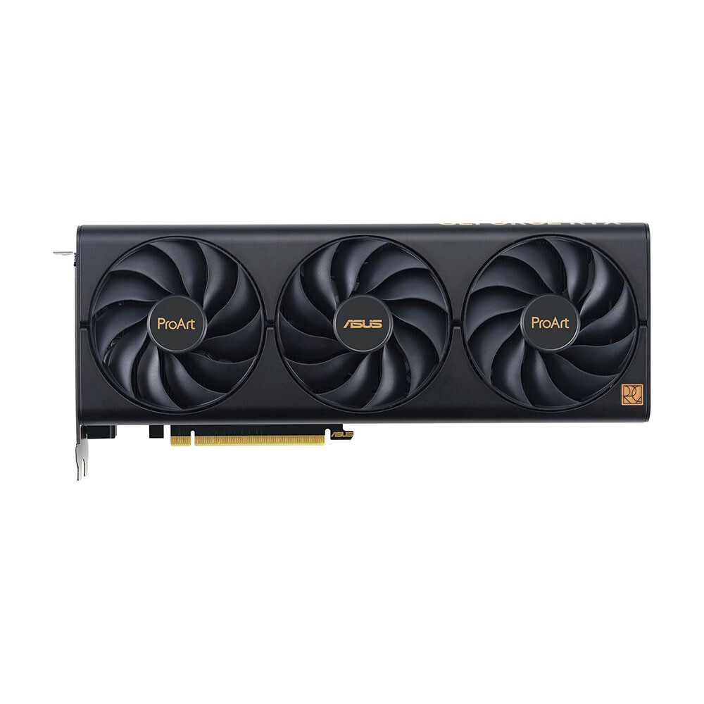 

Видеокарта Asus GeForce RTX 4070 SUPER ProArt OC Edition, 12 ГБ, черный