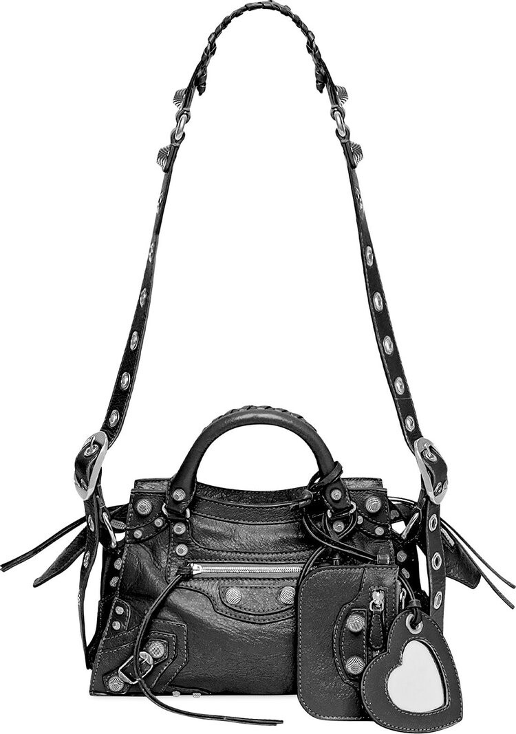 

Сумка Balenciaga Neo Cagole XS Handbag Optic White, белый