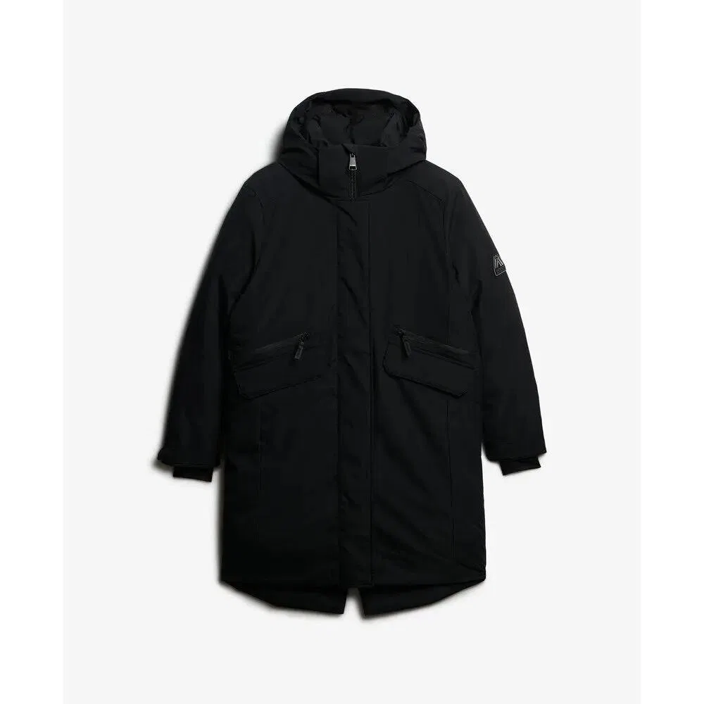 Женская парка Superdry City Fishtail, Черный