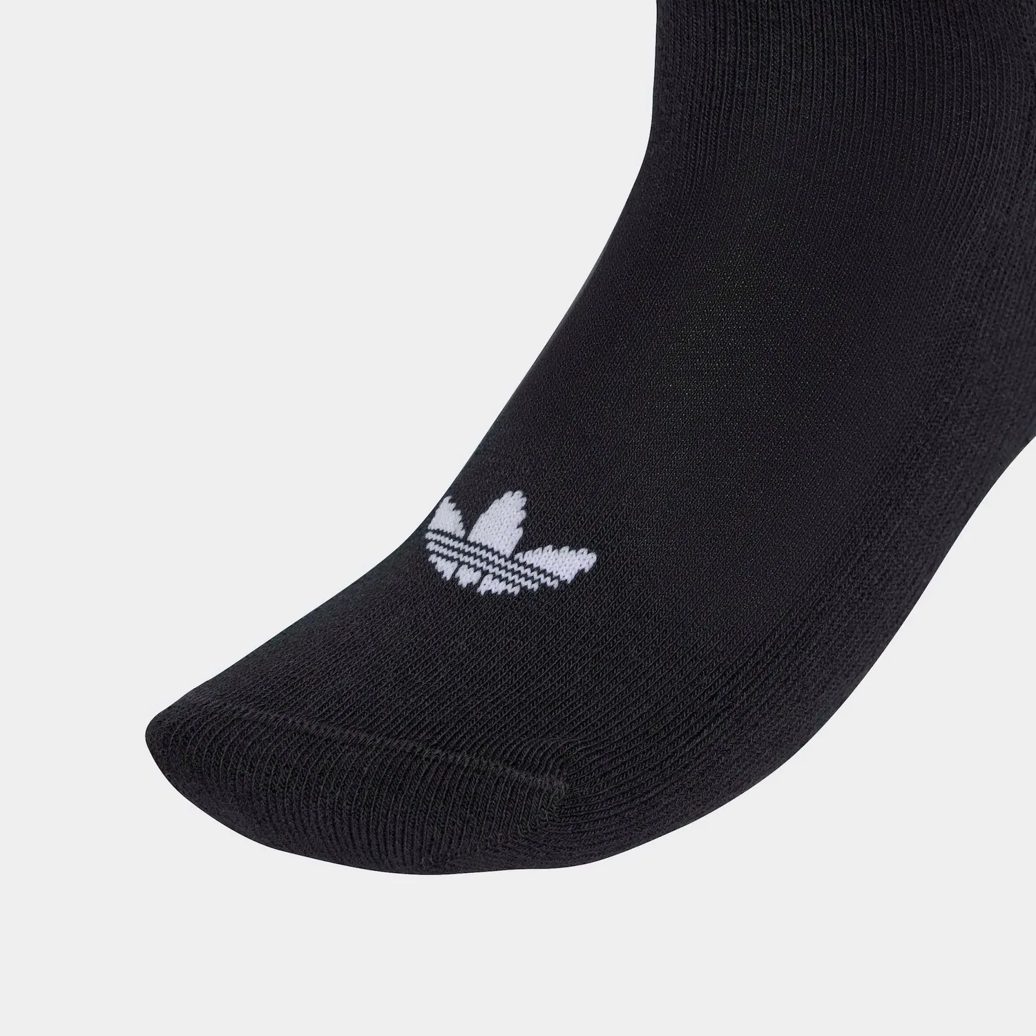 Мужские спортивные носки с тремя полосками Adidas Originals, Black/Black/Black — фото 4