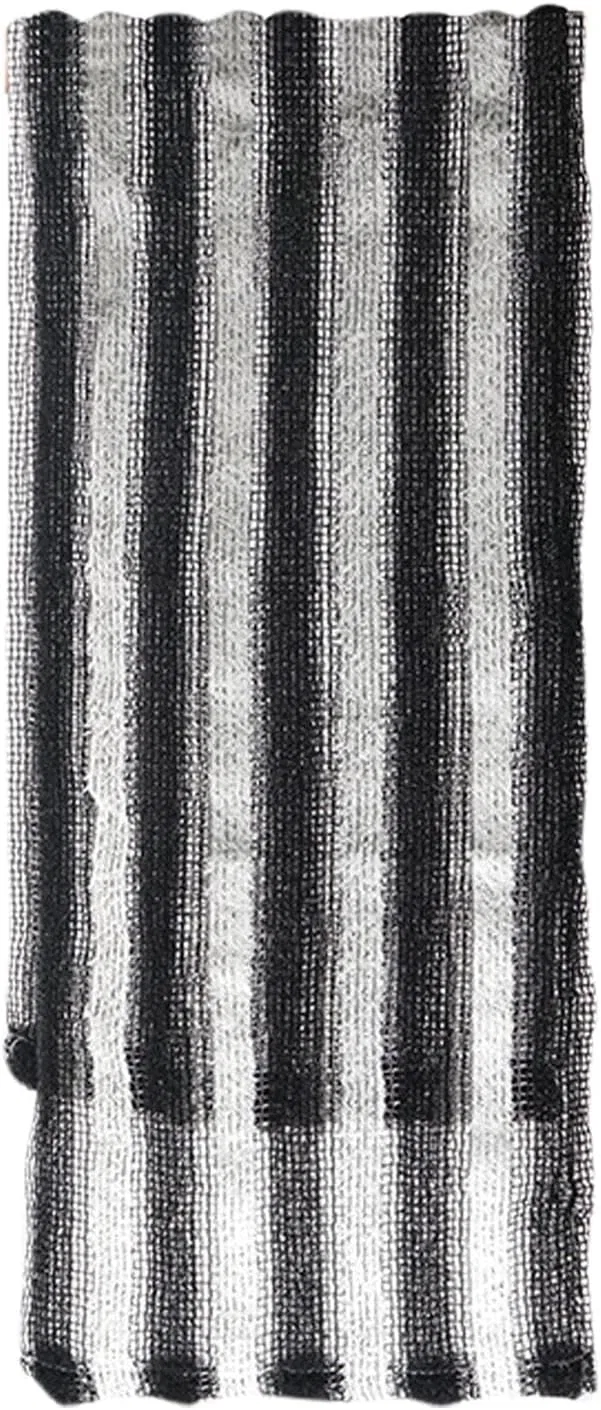 Скраб-полотенце для тела Generisch, 250 г, 100x23 см, Schwarz und Weiß